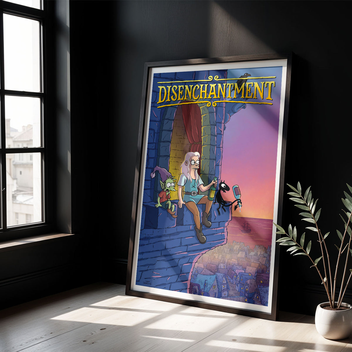 Flex Designs Poster Disenchantment 5 x 7" Home Goods - TV Show 2018 TV Show Poster