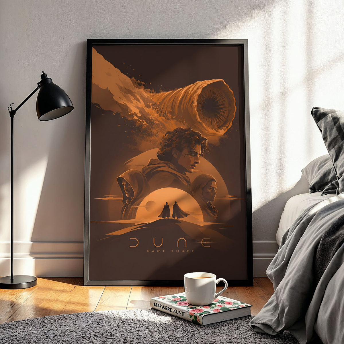Flex Designs Poster Dune Part Three Minimalist 11 x 17" Home Goods - Movie 2026 Movie Poster