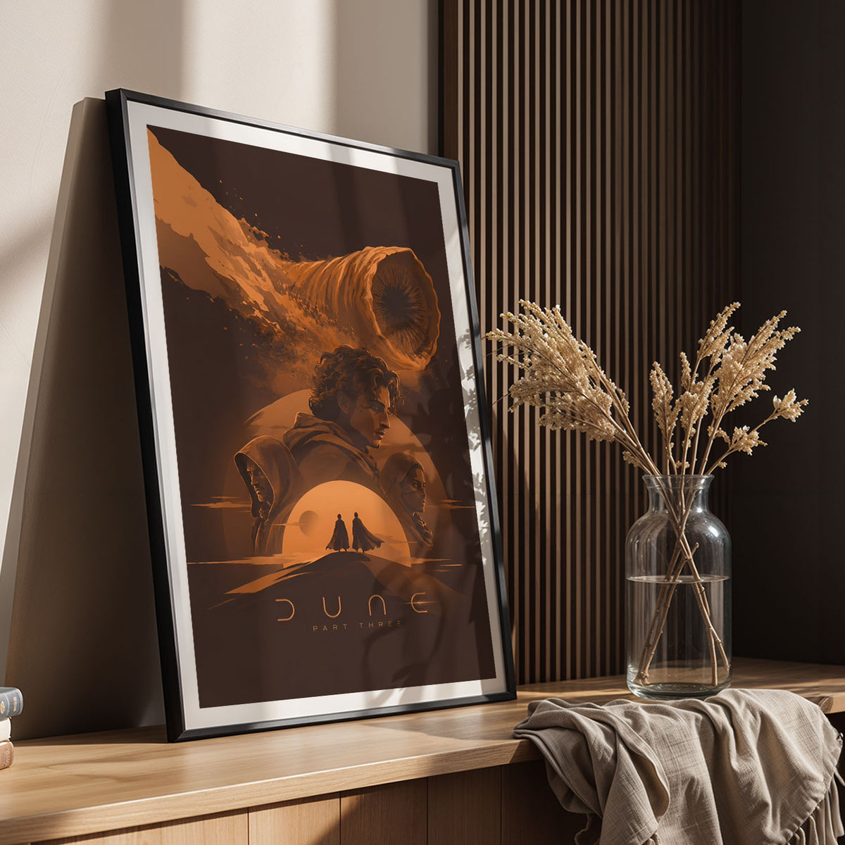 Flex Designs Poster Dune Part Three Minimalist 11 x 17" Home Goods - Movie 2026 Movie Poster