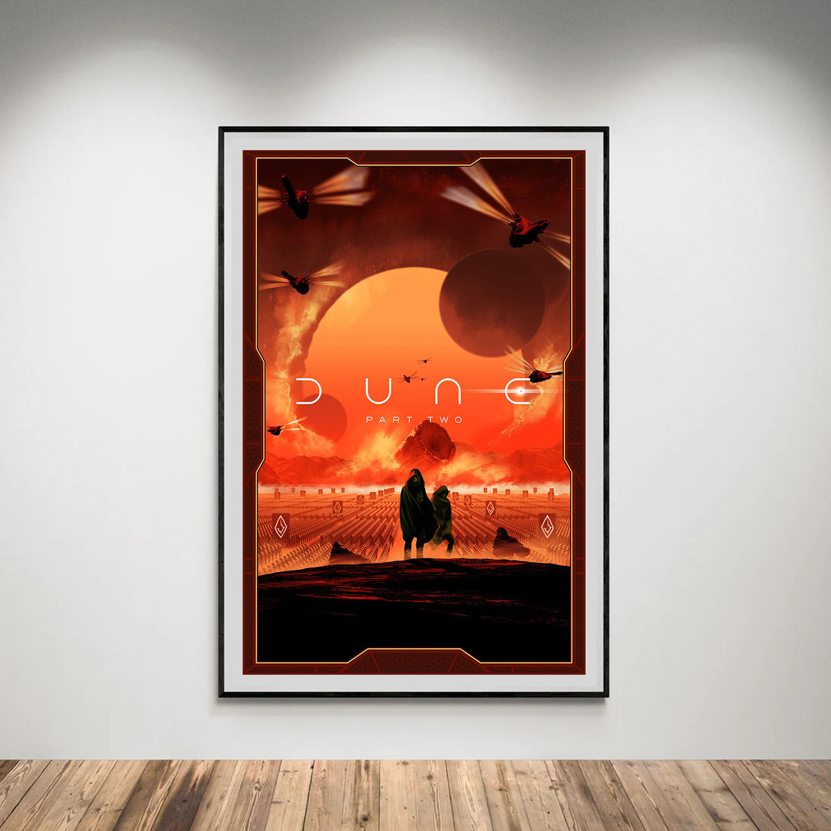 Flex Designs Poster Dune - Part Two Cover 5 x 7" Home Goods - Movie 2024 Movie Poster