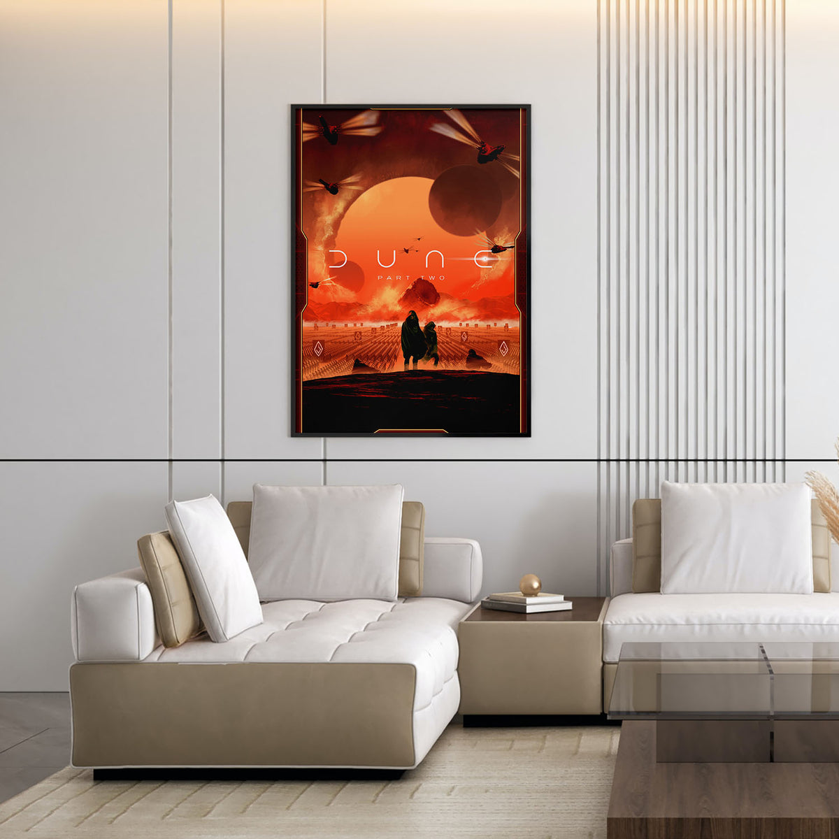 Flex Designs Poster Dune - Part Two Cover 11 x 17" Home Goods - Movie 2024 Movie Poster