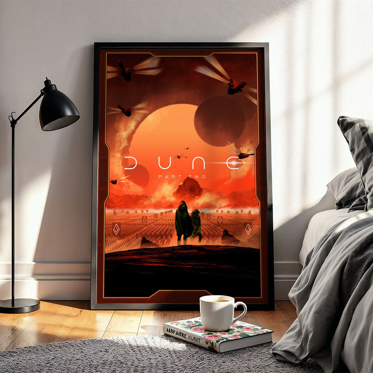 Flex Designs Poster Dune - Part Two Cover 11 x 17" Home Goods - Movie 2024 Movie Poster