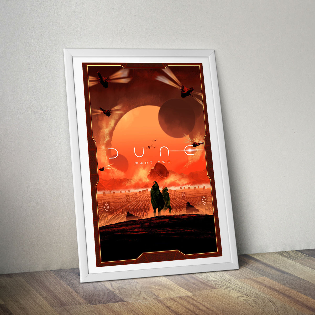 Flex Designs Poster Dune - Part Two Cover 5 x 7" Home Goods - Movie 2024 Movie Poster