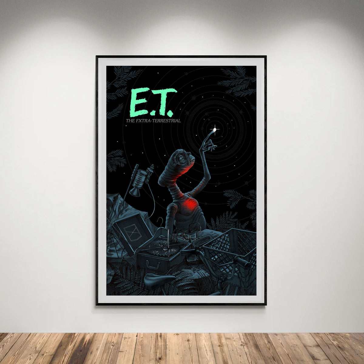 Flex Designs Poster ET the ExtraTerrestrial Sketch 5 x 7" Home Goods - Movie 1982 Movie Poster