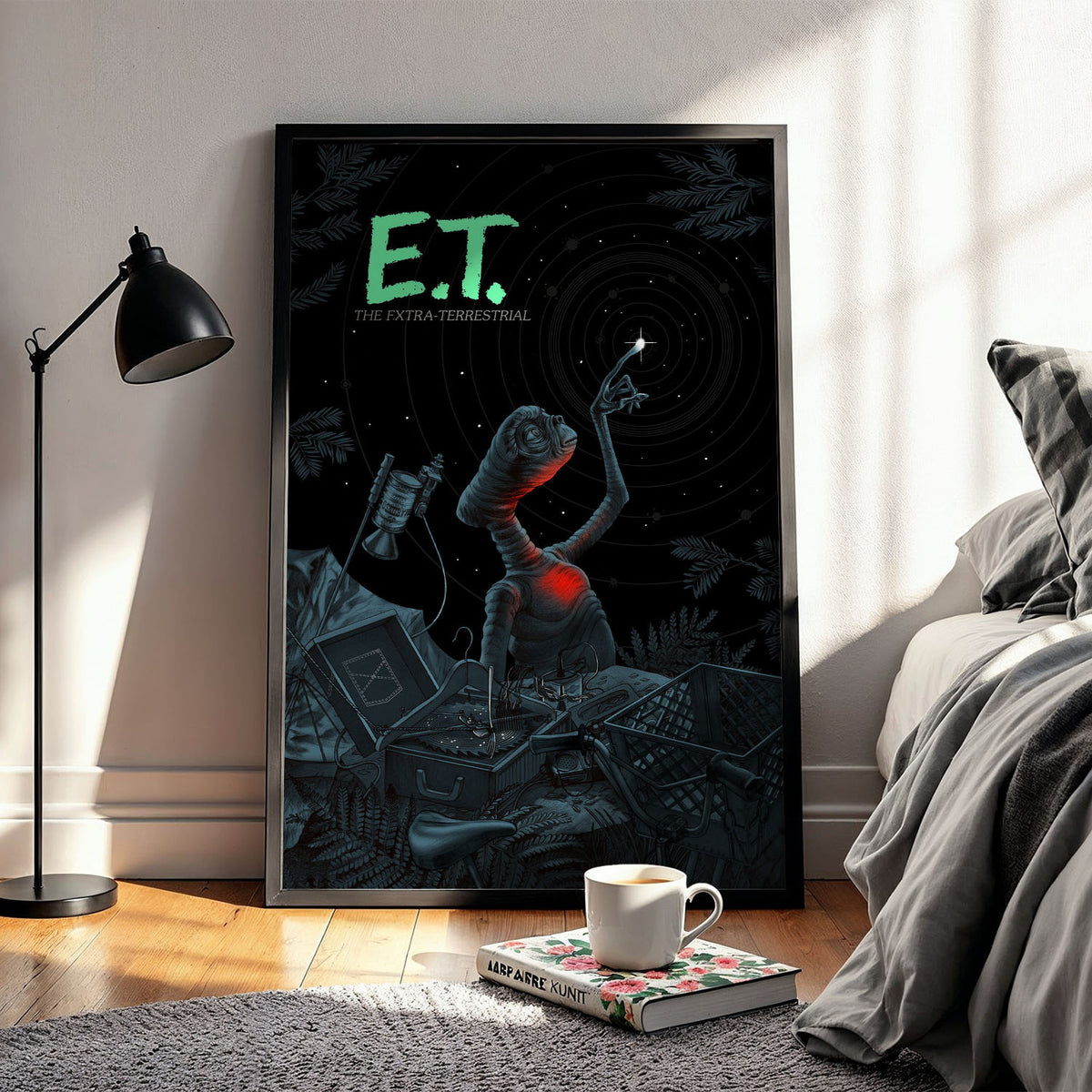 Flex Designs Poster ET the ExtraTerrestrial Sketch 11 x 17" Home Goods - Movie 1982 Movie Poster