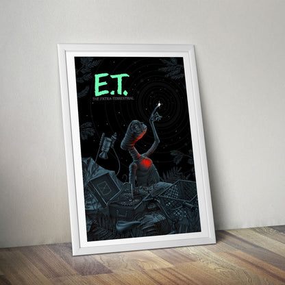 Flex Designs Poster ET the ExtraTerrestrial Sketch 5 x 7" Home Goods - Movie 1982 Movie Poster