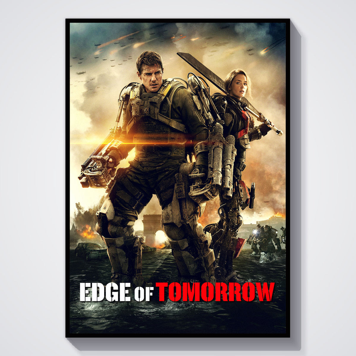 Flex Designs Poster Edge of Tomorrow 11 x 17" Home Goods - Movie 2014 Movie Poster