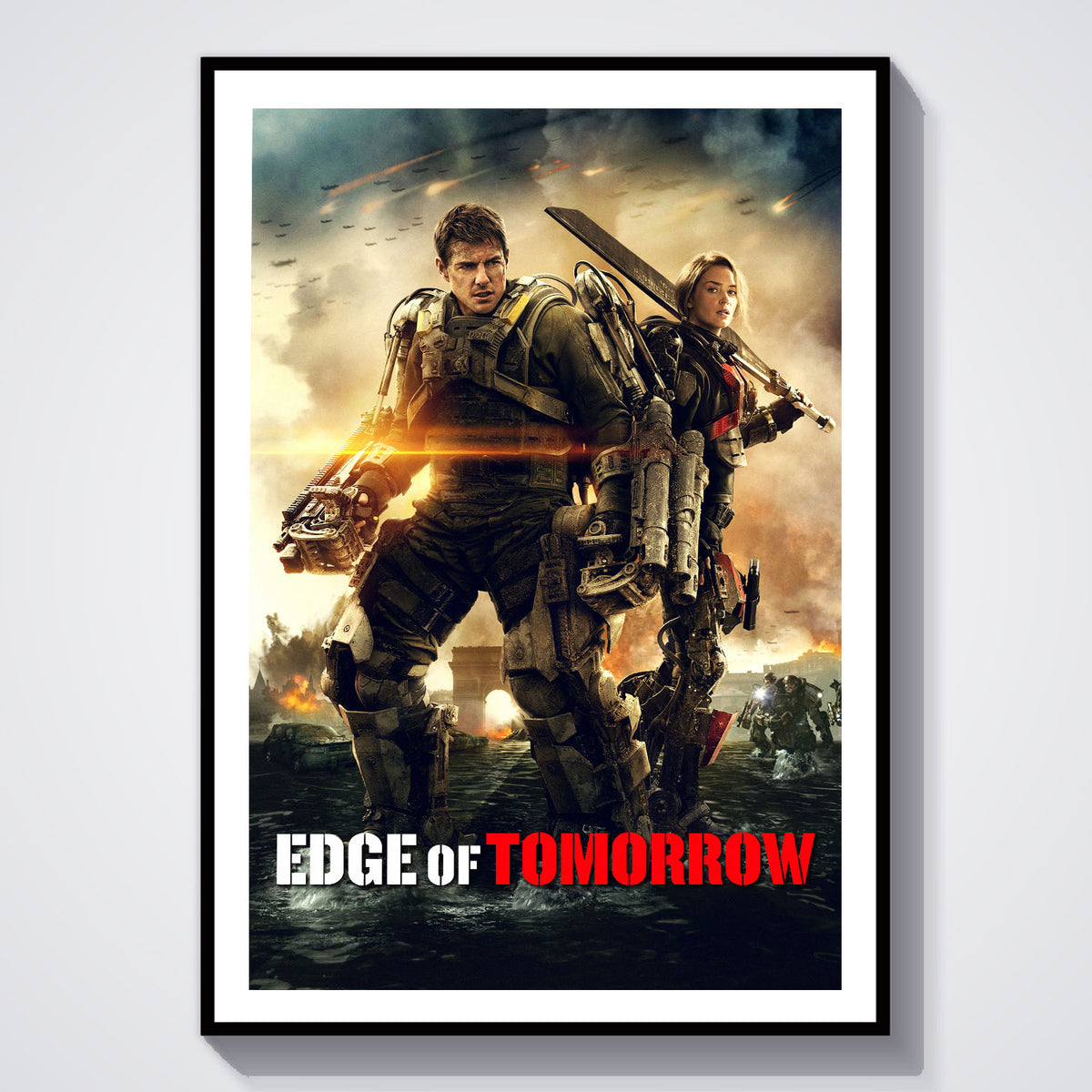 Flex Designs Poster Edge of Tomorrow 5 x 7" Home Goods - Movie 2014 Movie Poster