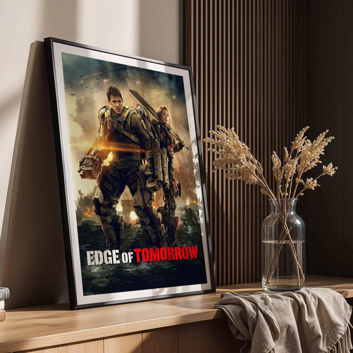 Flex Designs Poster Edge of Tomorrow 11 x 17" Home Goods - Movie 2014 Movie Poster