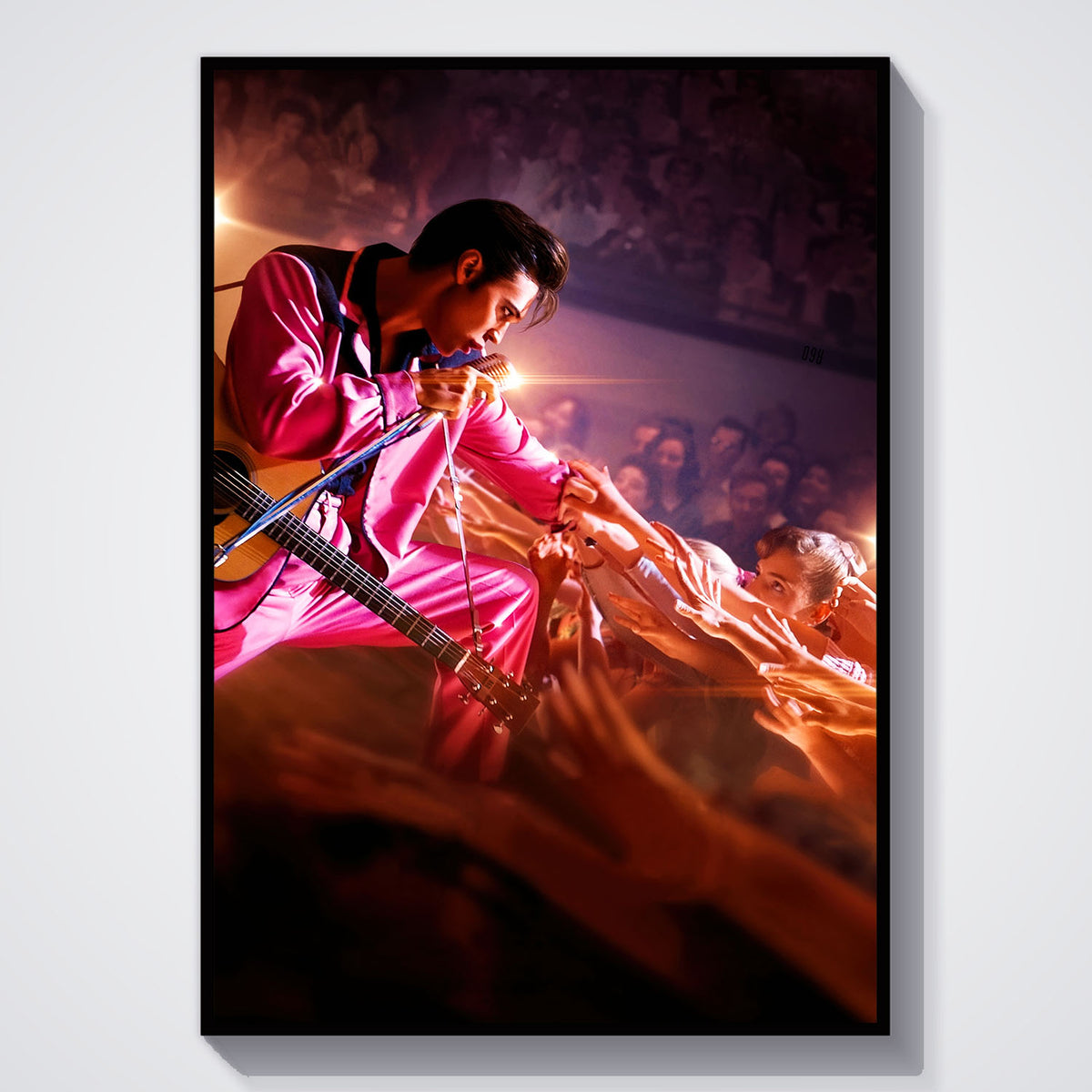 Flex Designs Poster Elvis Textless 11 x 17" Home Goods - Movie 2022 Movie Poster