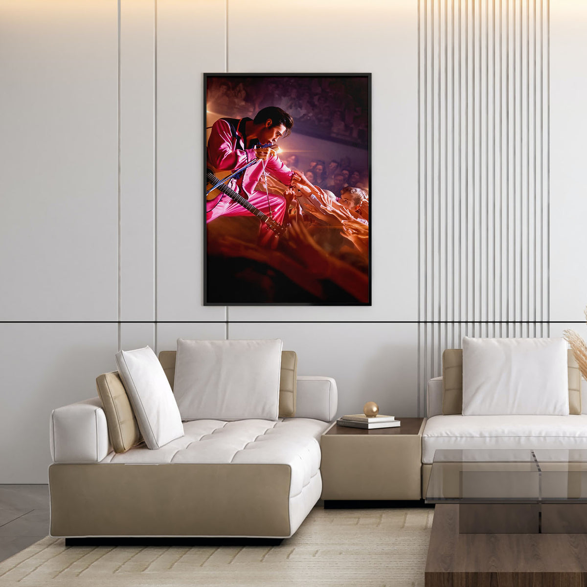 Flex Designs Poster Elvis Textless 11 x 17" Home Goods - Movie 2022 Movie Poster