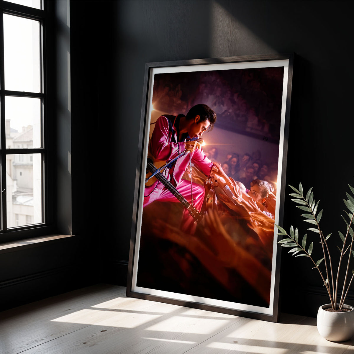 Flex Designs Poster Elvis Textless 5 x 7" Home Goods - Movie 2022 Movie Poster