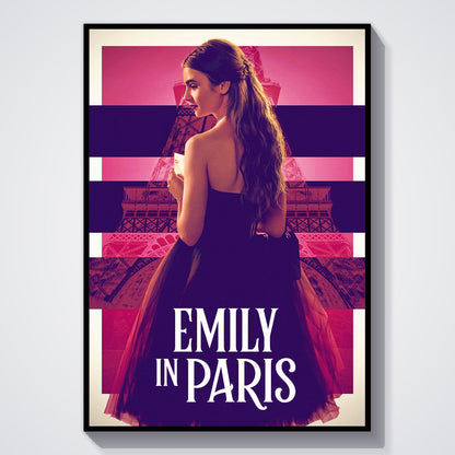 Flex Designs Poster Emily in Paris Cover 11 x 17" Home Goods - TV Show 2020 TV Show Poster