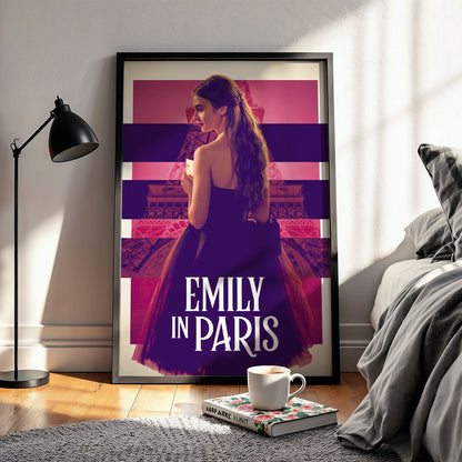 Flex Designs Poster Emily in Paris Cover 11 x 17" Home Goods - TV Show 2020 TV Show Poster