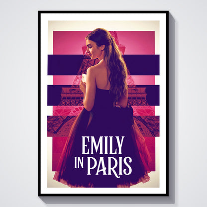 Flex Designs Poster Emily in Paris Cover 5 x 7" Home Goods - TV Show 2020 TV Show Poster