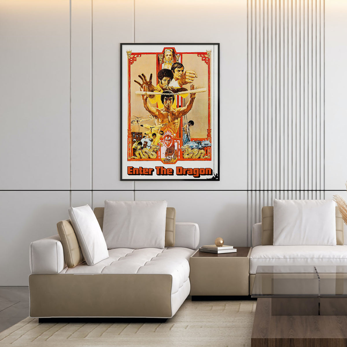 Flex Designs Poster Enter the Dragon 11 x 17" Home Goods - Movie 1973 Movie Poster