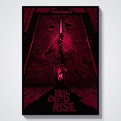 Flex Designs Poster Evil Dead Rise 11 x 17" Home Goods - Movie 2023 Movie Poster