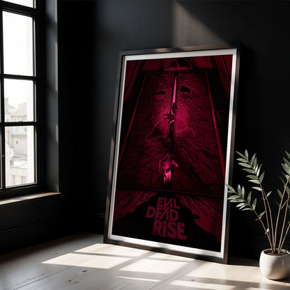Flex Designs Poster Evil Dead Rise 5 x 7" Home Goods - Movie 2023 Movie Poster