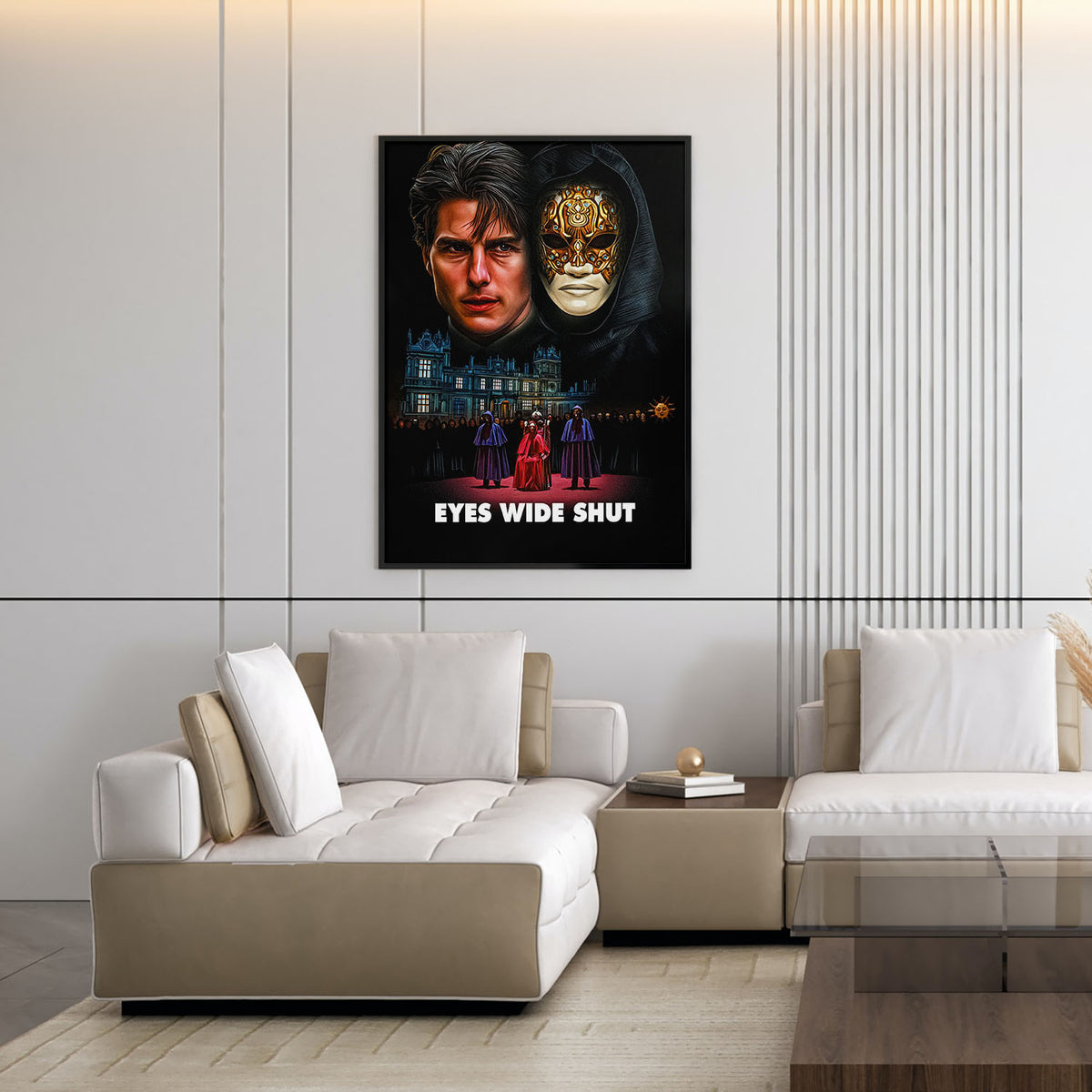 Flex Designs Poster Eyes Wide Shut 11 x 17" Home Goods - Movie 1999 Movie Poster