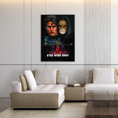 Flex Designs Poster Eyes Wide Shut 11 x 17" Home Goods - Movie 1999 Movie Poster