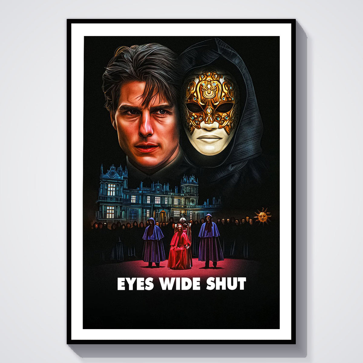 Flex Designs Poster Eyes Wide Shut 5 x 7" Home Goods - Movie 1999 Movie Poster