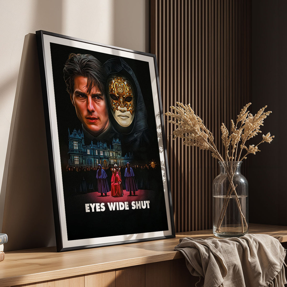 Flex Designs Poster Eyes Wide Shut 11 x 17" Home Goods - Movie 1999 Movie Poster