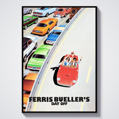 Flex Designs Poster Ferris Bueller's Day Off 11 x 17" Home Goods - Movie 1986 Movie Poster