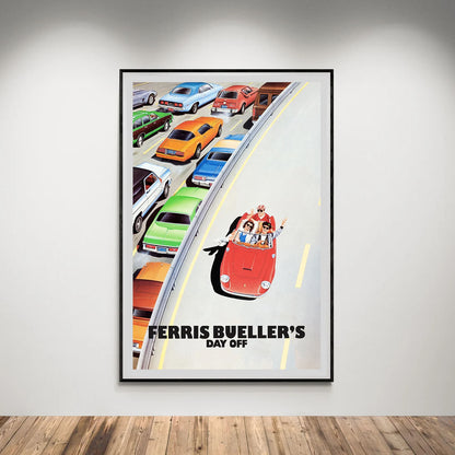 Flex Designs Poster Ferris Bueller's Day Off 5 x 7" Home Goods - Movie 1986 Movie Poster