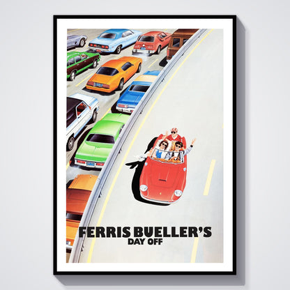 Flex Designs Poster Ferris Bueller's Day Off 5 x 7" Home Goods - Movie 1986 Movie Poster