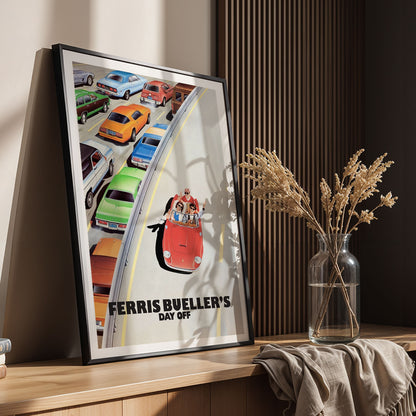 Flex Designs Poster Ferris Bueller's Day Off 11 x 17" Home Goods - Movie 1986 Movie Poster