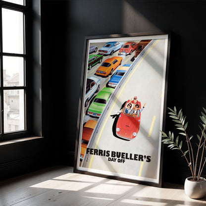 Flex Designs Poster Ferris Bueller's Day Off 5 x 7" Home Goods - Movie 1986 Movie Poster