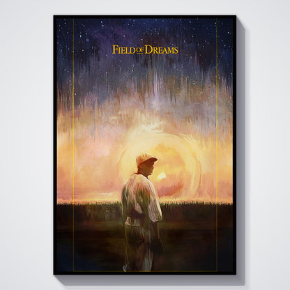 Flex Designs Poster Field of Dreams 11 x 17" Home Goods - Movie 1989 Movie Poster