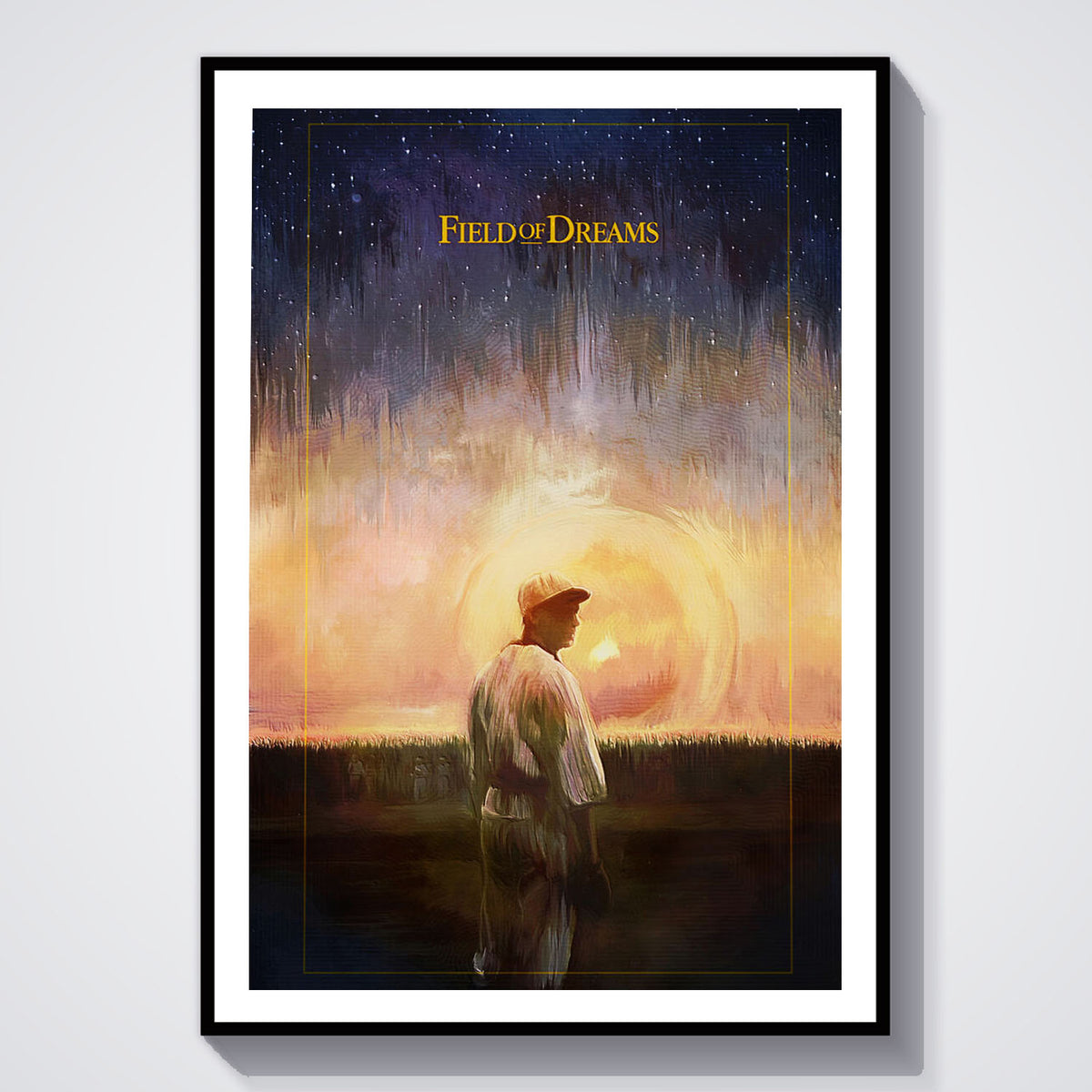 Flex Designs Poster Field of Dreams 5 x 7" Home Goods - Movie 1989 Movie Poster