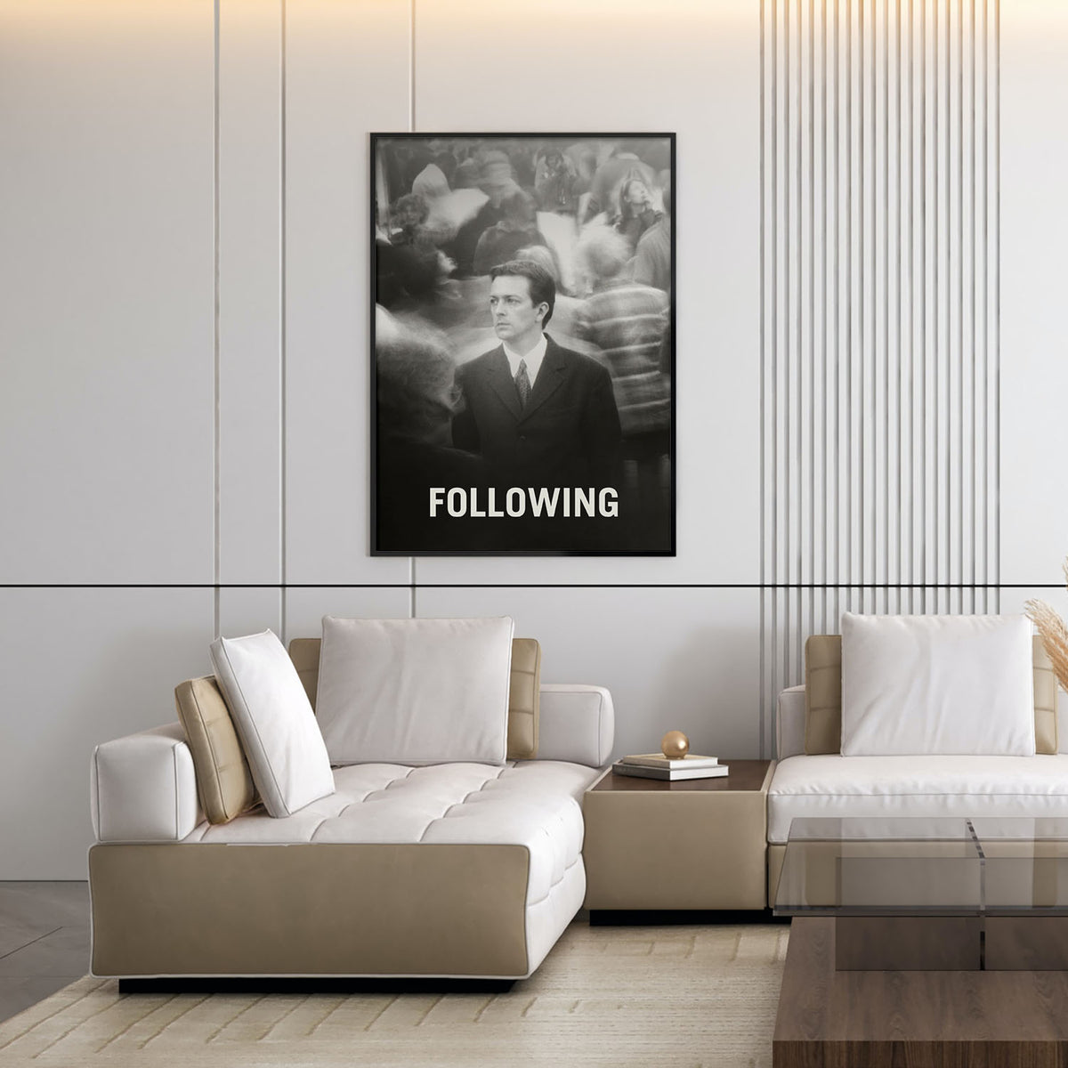 Flex Designs Poster Following 11 x 17" Home Goods - Movie 1999 Movie Poster