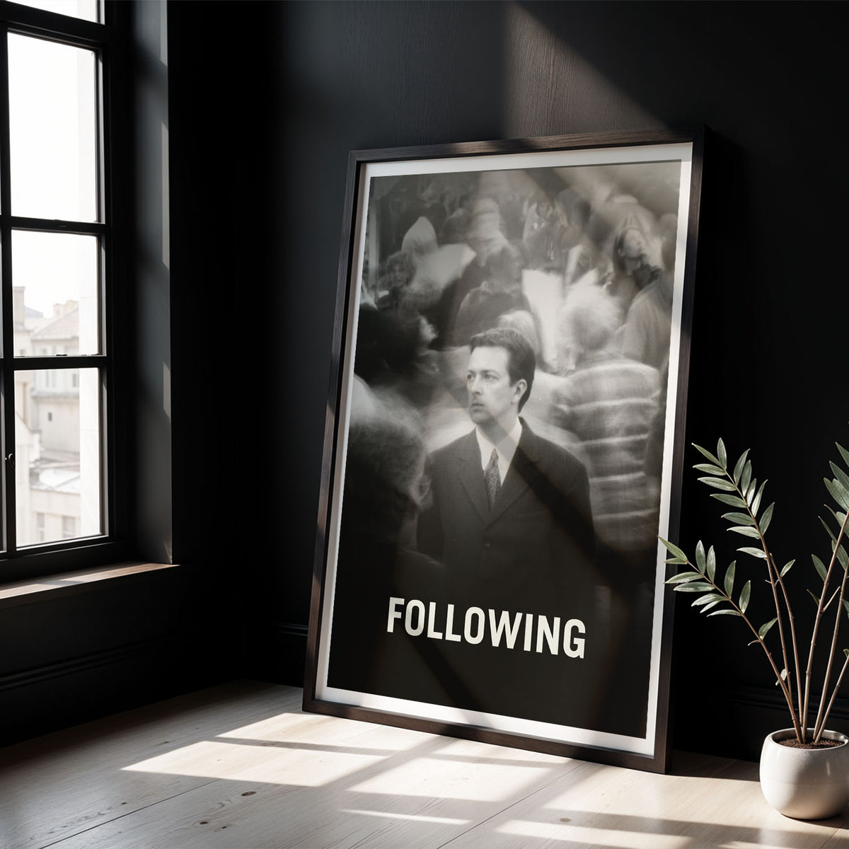 Flex Designs Poster Following 5 x 7" Home Goods - Movie 1999 Movie Poster