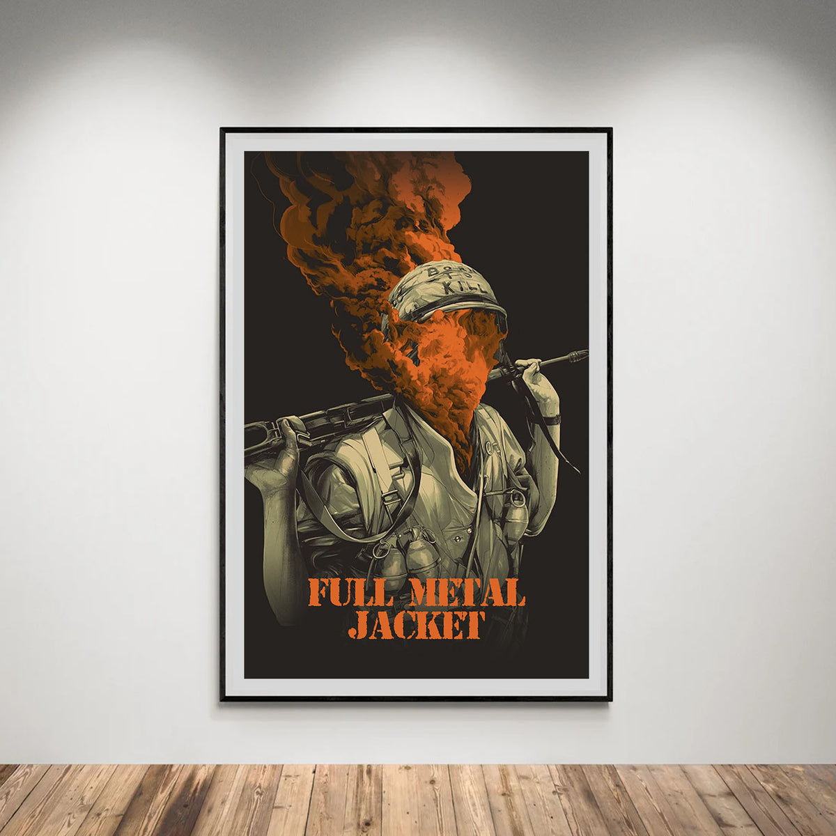 Flex Designs Poster Full Metal Jacket 5 x 7" Home Goods - Movie 1987 Movie Poster