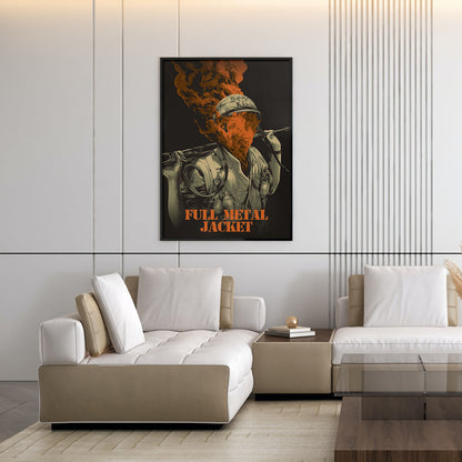 Flex Designs Poster Full Metal Jacket 11 x 17" Home Goods - Movie 1987 Movie Poster