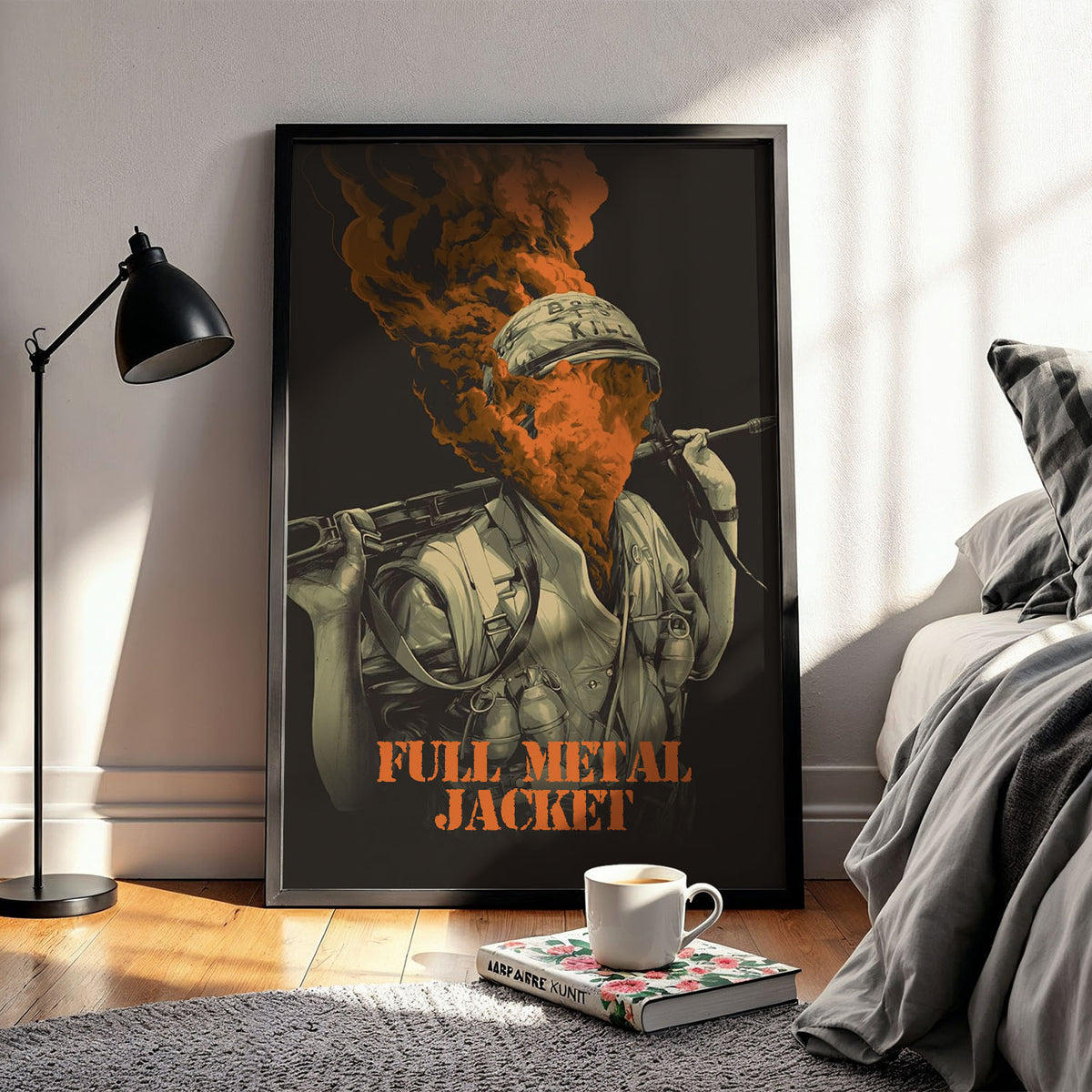 Flex Designs Poster Full Metal Jacket 11 x 17" Home Goods - Movie 1987 Movie Poster