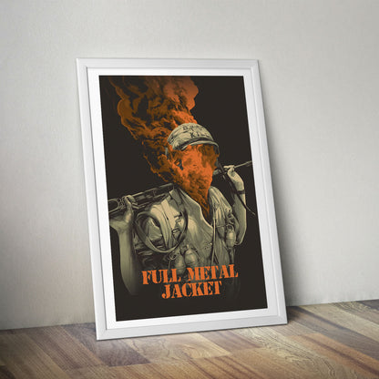 Flex Designs Poster Full Metal Jacket 5 x 7" Home Goods - Movie 1987 Movie Poster