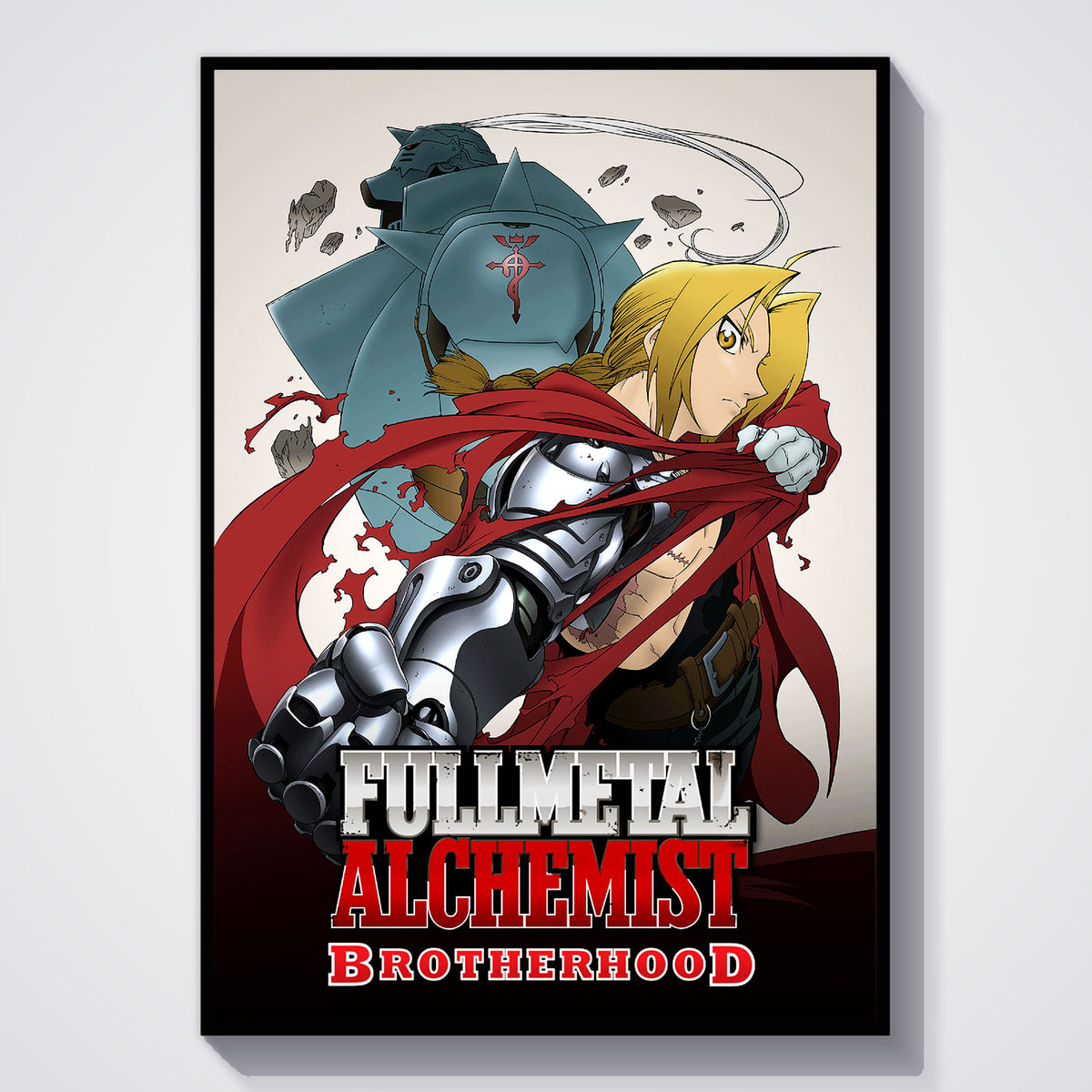 Flex Designs Poster Fullmetal Alchemist Brotherhood 11 x 17" Home Goods - TV Show 2009 TV Show Poster
