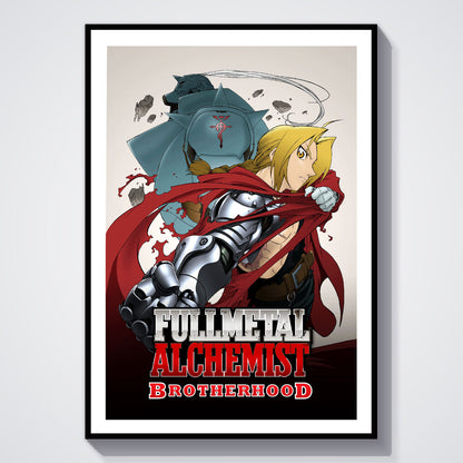 Flex Designs Poster Fullmetal Alchemist Brotherhood 5 x 7" Home Goods - TV Show 2009 TV Show Poster