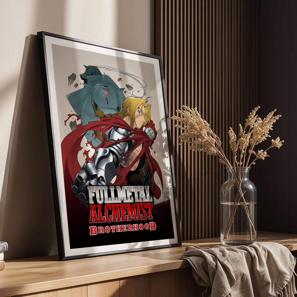 Flex Designs Poster Fullmetal Alchemist Brotherhood 11 x 17" Home Goods - TV Show 2009 TV Show Poster