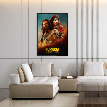 Flex Designs Poster Furiosa A Mad Max Saga 11 x 17" Home Goods - Movie 2024 Movie Poster