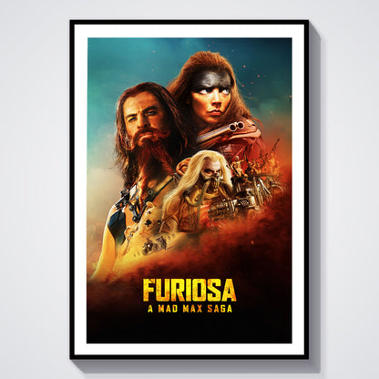 Flex Designs Poster Furiosa A Mad Max Saga 5 x 7" Home Goods - Movie 2024 Movie Poster