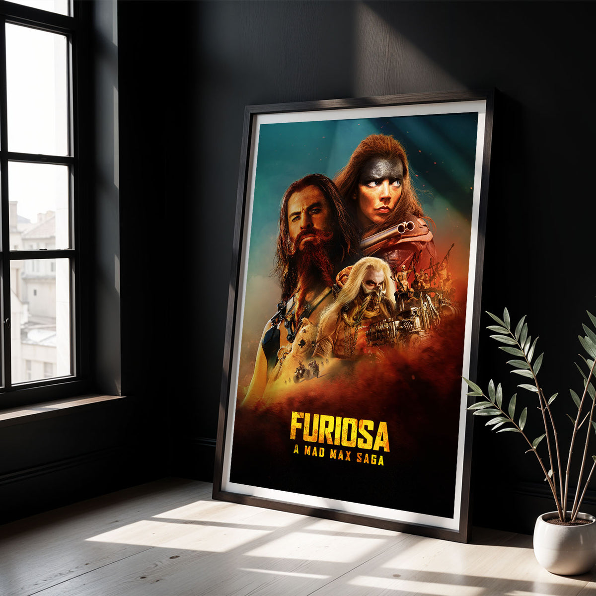 Flex Designs Poster Furiosa A Mad Max Saga 5 x 7" Home Goods - Movie 2024 Movie Poster
