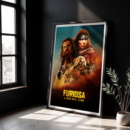 Flex Designs Poster Furiosa A Mad Max Saga 5 x 7" Home Goods - Movie 2024 Movie Poster