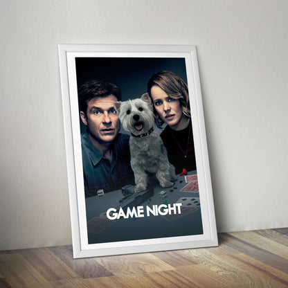 Flex Designs Poster Game Night 5 x 7" Home Goods - Movie 2018 Movie Poster