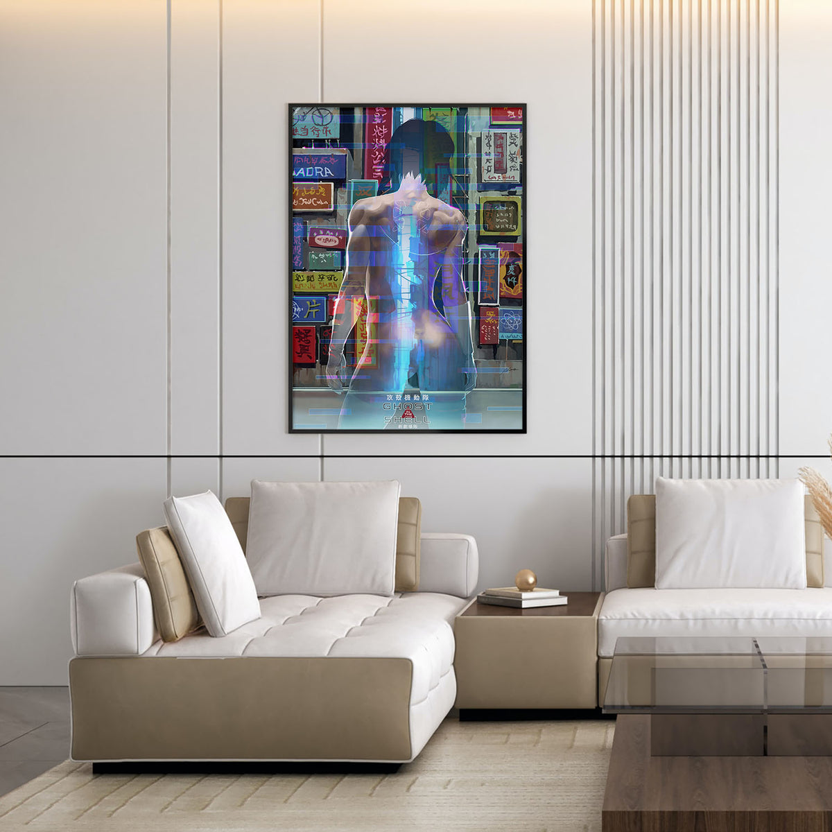 Flex Designs Poster Ghost in the Shell 11 x 17" Home Goods - Movie 1995 Movie Poster