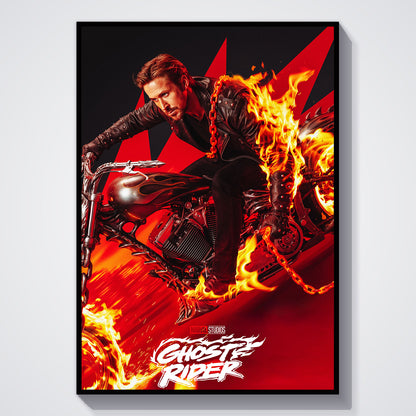 Flex Designs Poster Ghost Rider 11 x 17" Home Goods - Movie 2028 Movie Poster