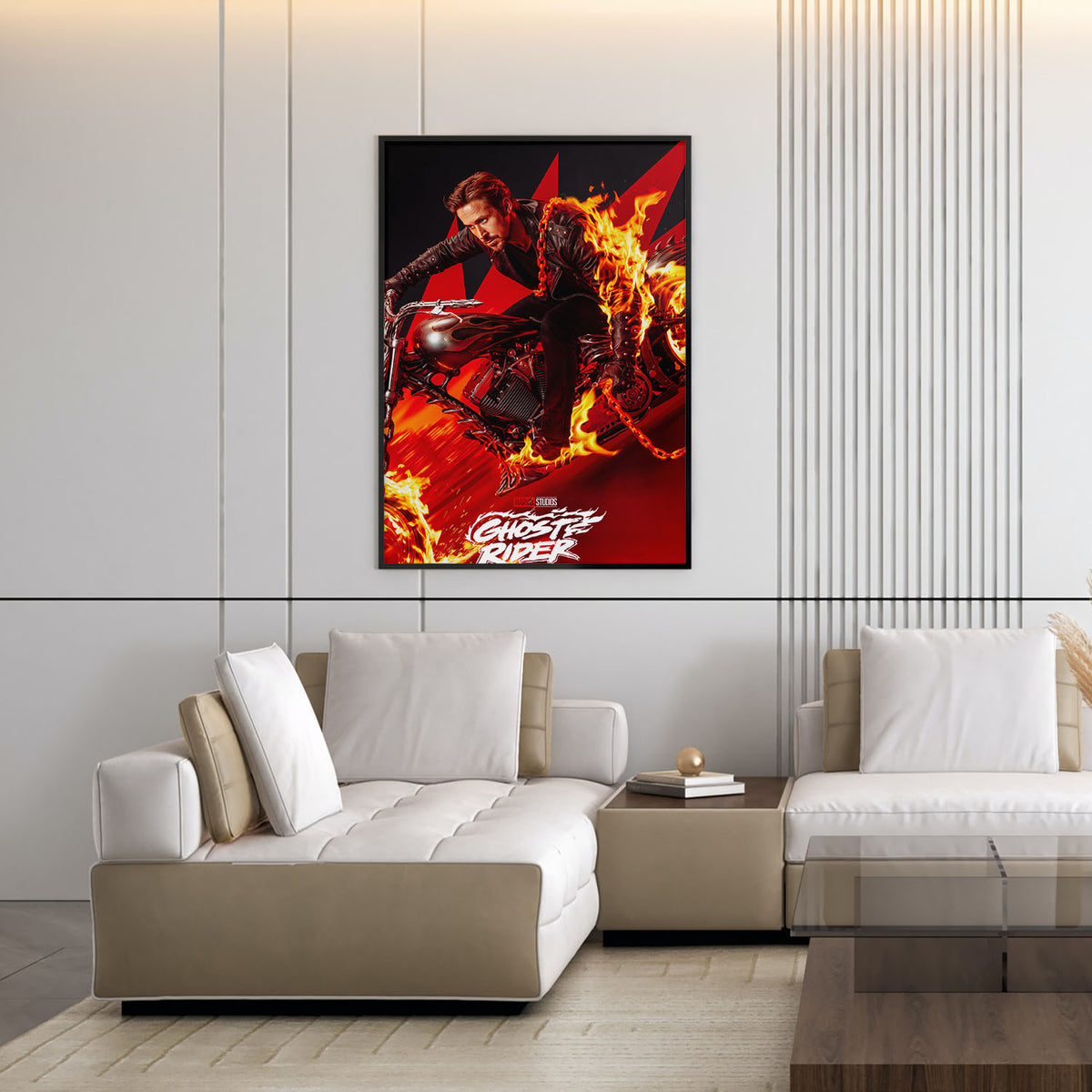 Flex Designs Poster Ghost Rider 11 x 17" Home Goods - Movie 2028 Movie Poster